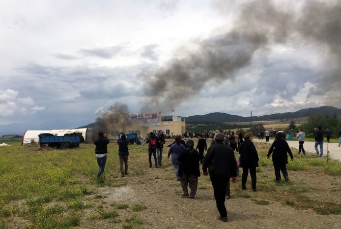 Kahramanmaraş'taki çadır kent gerginliği