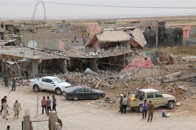 Türkmen Beşir köyünün DAEŞ'ten geri alınması