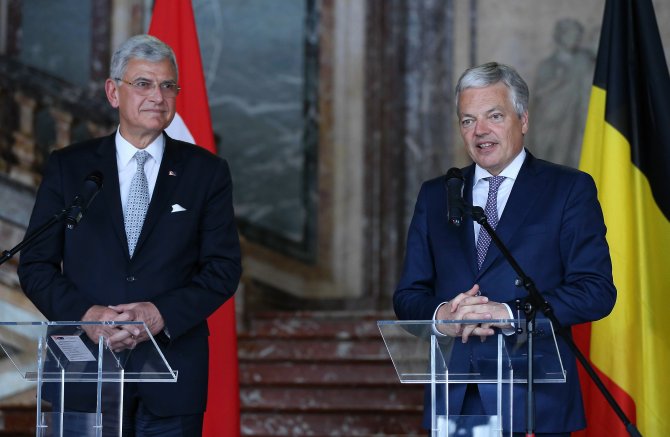 AB Bakanı Bozkır Brüksel'de