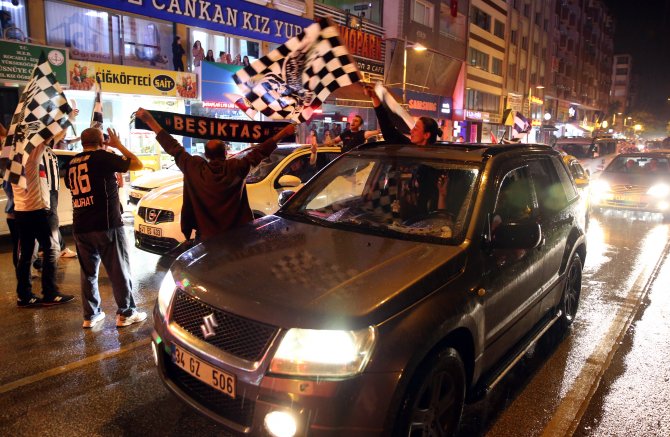 Beşiktaş'ın şampiyonluk kutlamaları