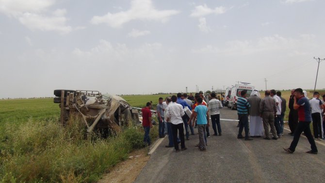 Kızıltepe'de trafik kazası: 2 ölü, 1 yaralı