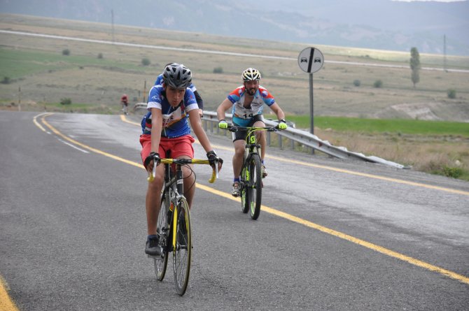 Erciyes'in eteklerinde "ekstrem yarışma"