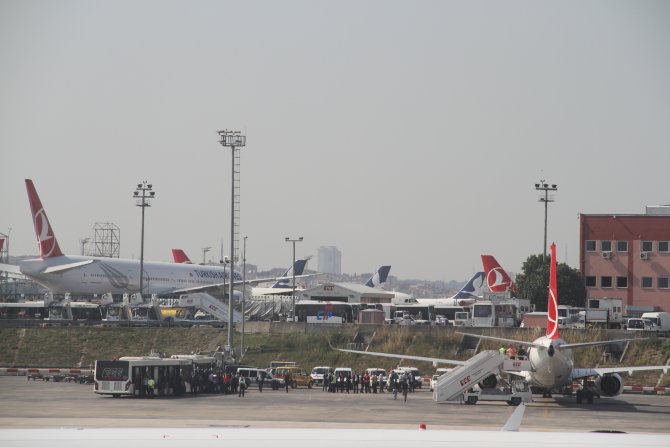 THY uçağındaki güvenlik araması