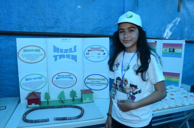 Sarıkaya'da TÜBİTAK destekli bilim fuarı açıldı