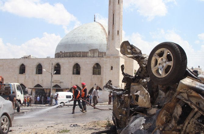 İdlib'de bombalı saldırı