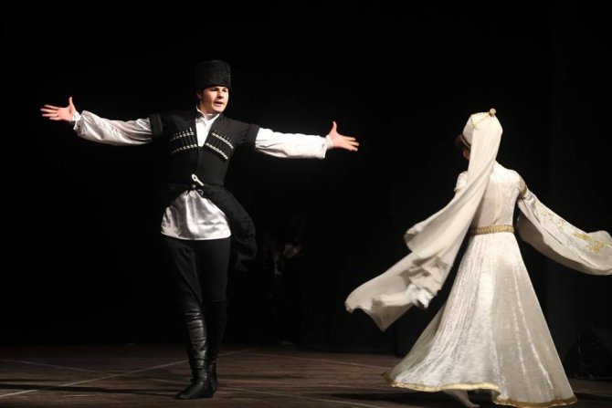 Gölbaşı’nda Kafkas gecesi