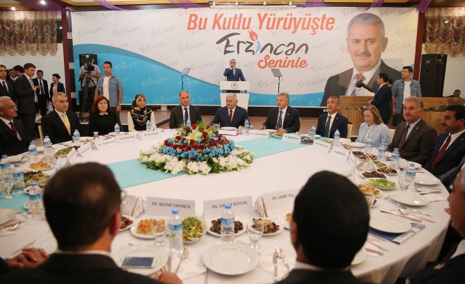 Başbakan Yıldırım Erzincan'da