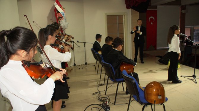 Çubuk’ta minik öğrencilerin "Hasat Zamanı" konseri
