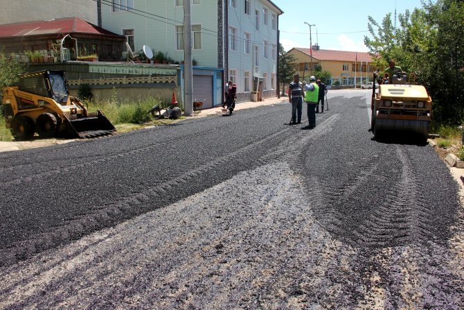 Seydişehir'de sıcak asfalt çalışmaları