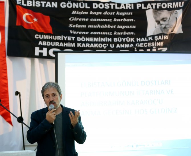 Şair Abdurrahim Karakoç anısına iftar