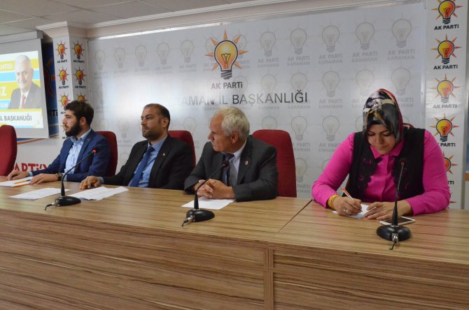 Karaman'da AK Parti Genişletilmiş İl Danışma Meclisi toplandı
