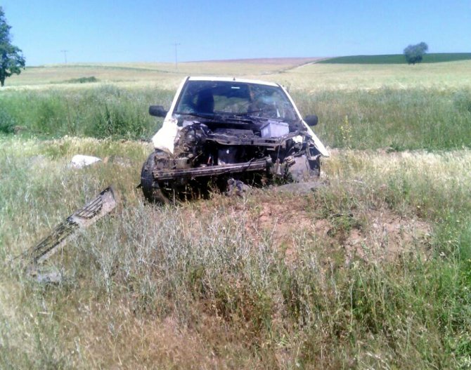 Kırıkkale trafik kazası: 1 yaralı