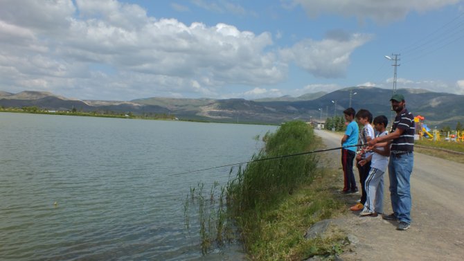 Ulaş Gölü'nde ramazan