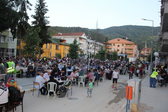 Yığılca'da şehit yakını ve gaziler için iftar
