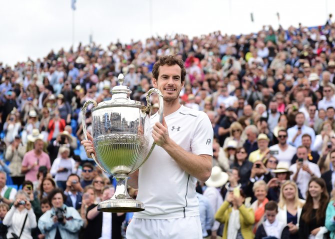 Murray, Queen's Club'da unvanını korudu