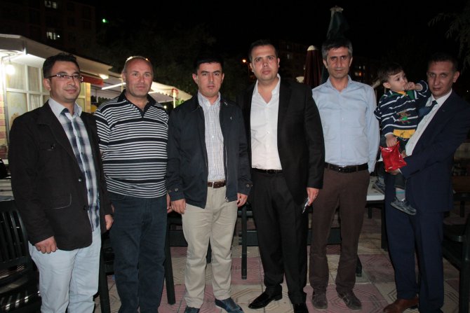 Sarıkaya'da tayini çıkan savcı ve hakime veda iftarı