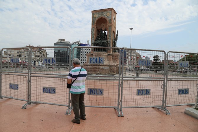 Taksim Meydanı'nda güvenlik önlemleri