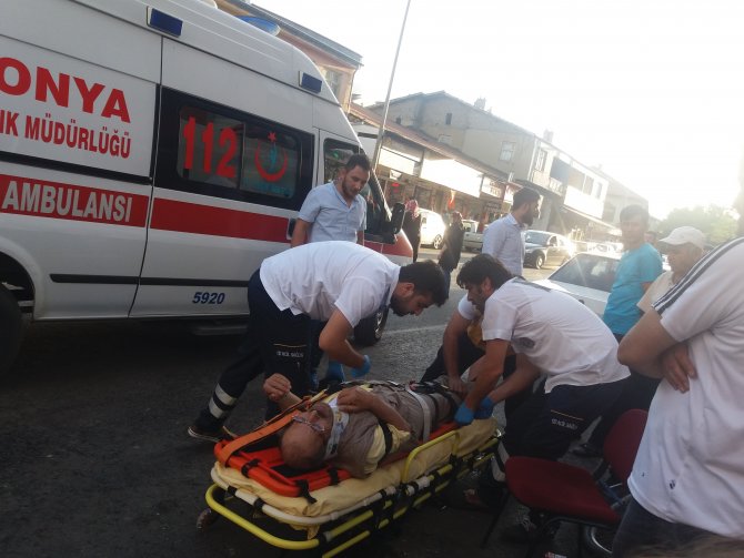 Seydişehir'de trafik kazası: 1 yaralı