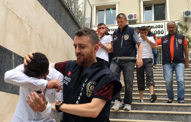 İstanbul'daki hırsızlık operasyonu