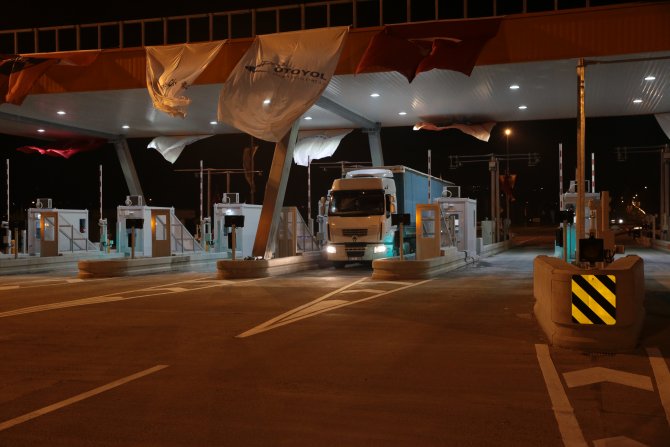 Osmangazi Köprüsü'nden araç geçişleri başladı