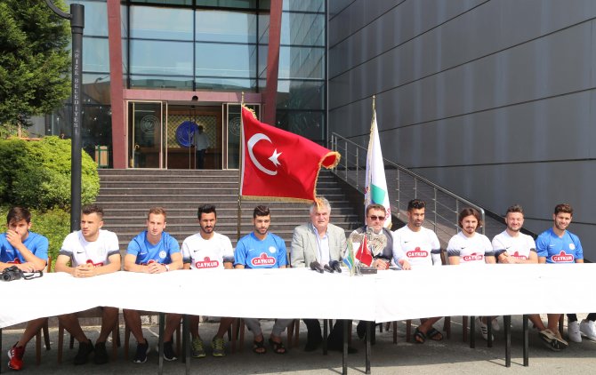 Çaykur Rizespor'da yeni transferler için tören