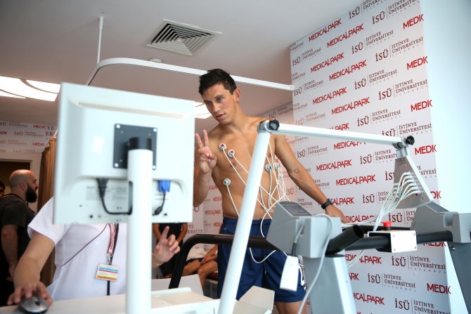 Kasımpaşalı futbolcular sağlık kontrolünden geçti