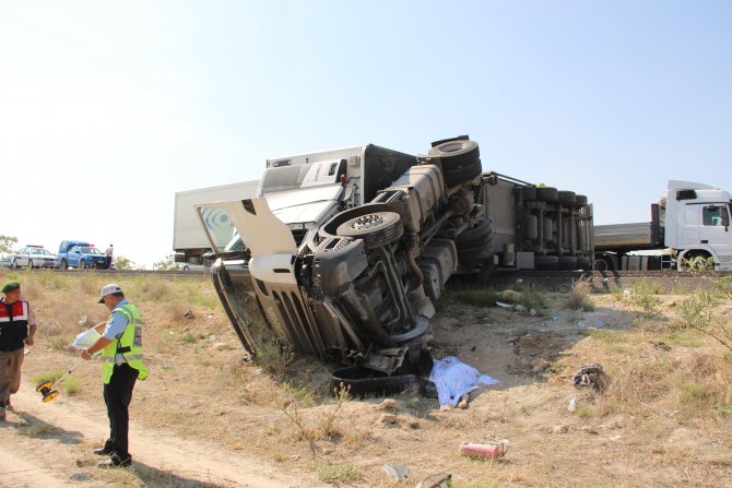 Konya'da trafik kazası: 1 ölü