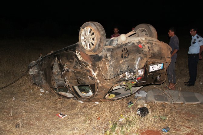 Diyarbakır'da trafik kazası: 1 ölü, 4 yaralı