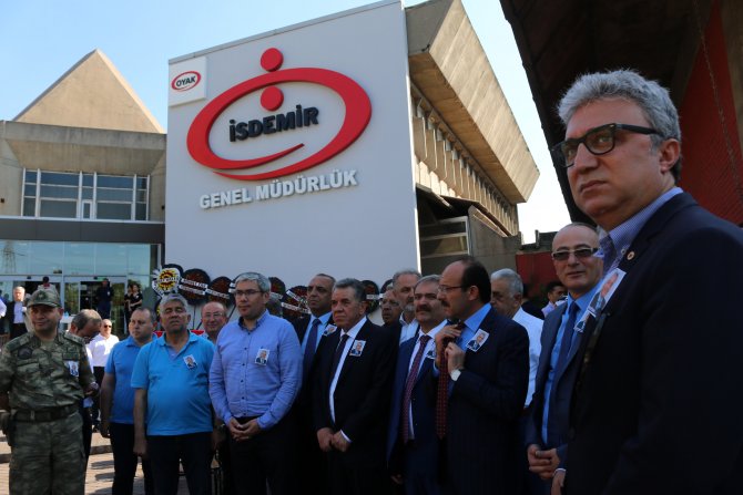 İSDEMİR Genel Müdürü Özhan son yolculuğuna uğurlandı