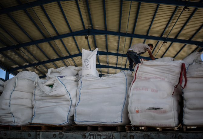Türkiye'den Gazze'ye gönderilen insani yardım