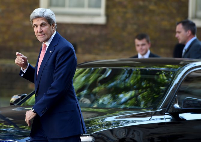 Kerry - Jonson ortak basın toplantısı