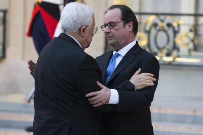 Hollande - Abbas görüşmesi