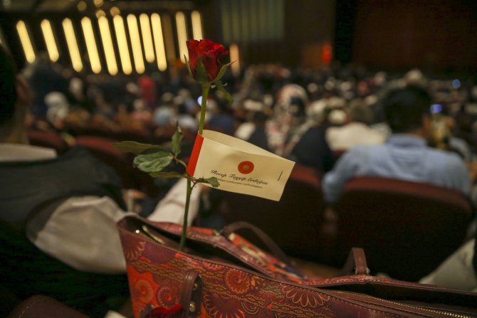 Beştepe Millet Kongre ve Kültür Merkezi'nde Şehitleri Anma Programı