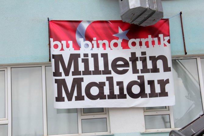 "Bu bina artık milletin malıdır"