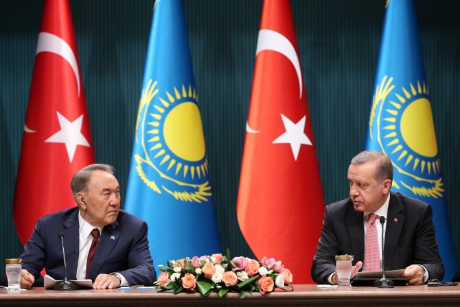 Erdoğan-Nazarbayev ortak basın toplantısı