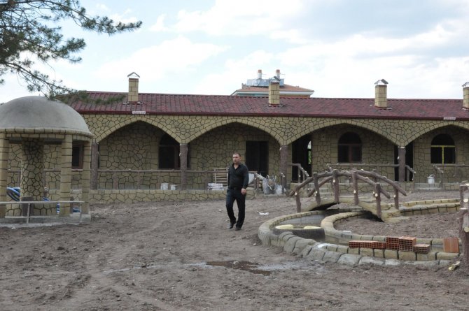 Eymir beldesine yeni park yapıldı