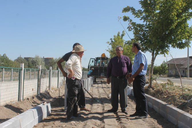Derinkuyu'da çevre düzenleme çalışmaları