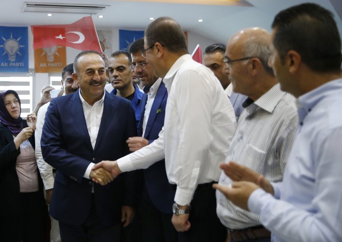 Bakanlar Çavuşoğlu ve Zeybekci, Denizli'de