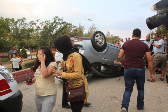 Emniyet kemeri hayat kurtardı