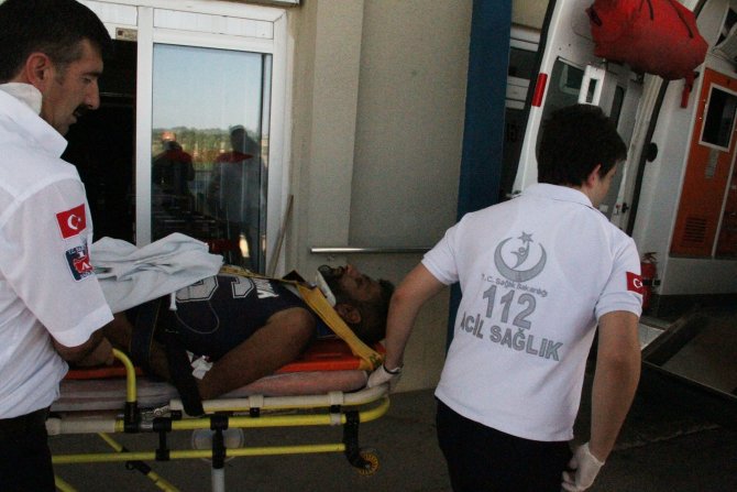 Sivas'ta trafik kazası: 2 yaralı