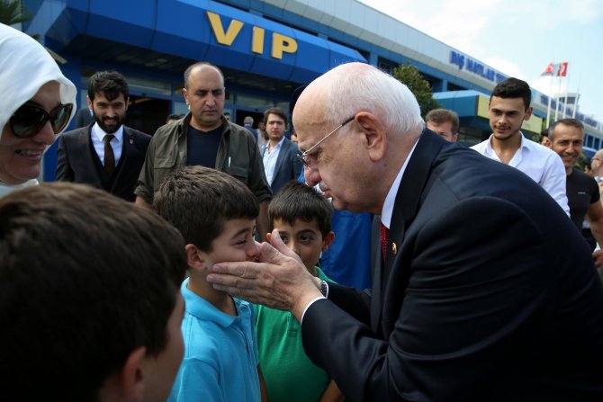 TBMM Başkanı Kahraman Rize'de