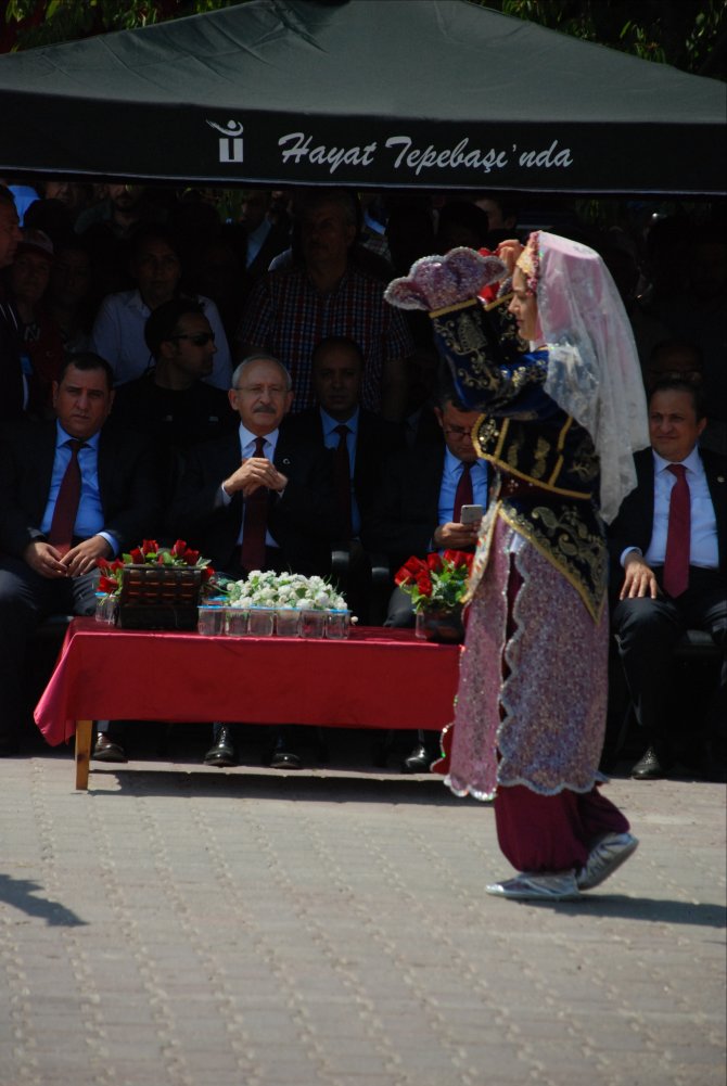 CHP Genel Başkanı Kılıçdaroğlu, Dumlupınar'da: