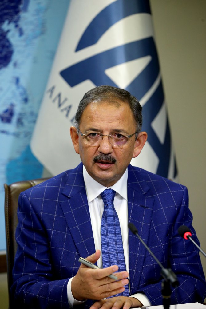 Özhaseki, AA Editör Masası'na konuk oldu