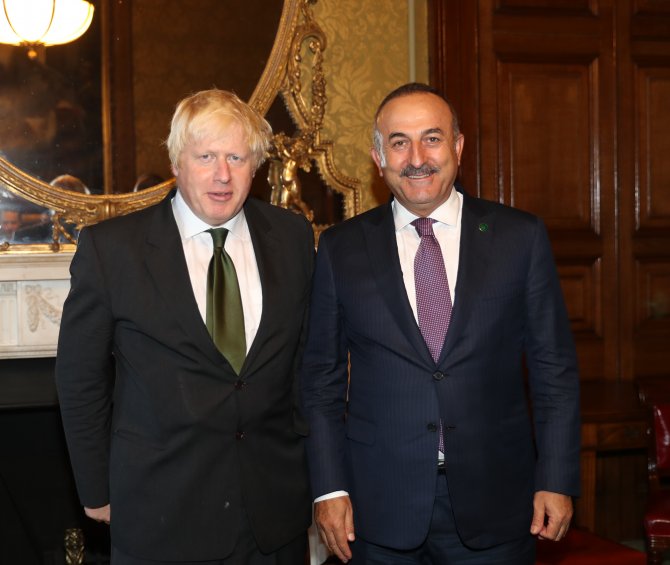 Dışişleri Bakanı Çavuşoğlu, Londra'da