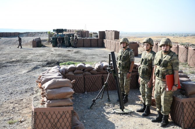 Cerablus sınırında vatan nöbeti