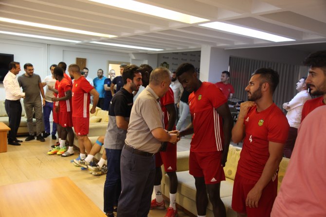 Yeni Malatyaspor'da bayramlaşma