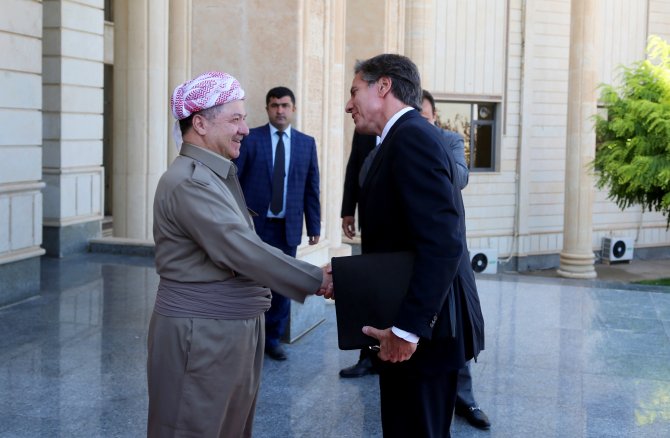 ABD Dışişleri Bakan Yardımcısı Blinken Erbil'de