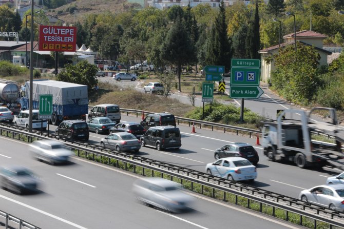 Tatilciler dönüş yolunda