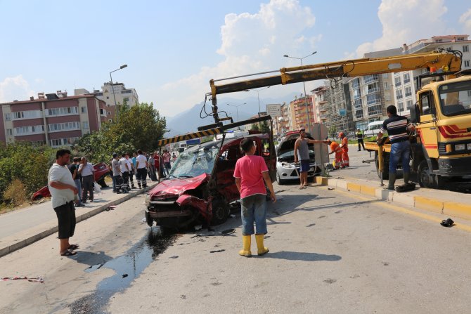 Denizli'deki trafik kazası