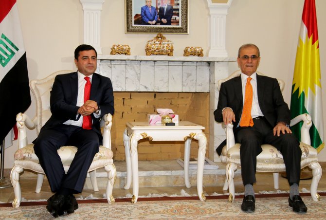 HDP heyetinin IKBY ziyareti